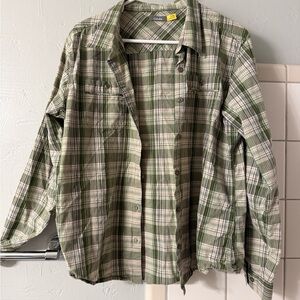 Cabela’s Green Plaid Women's Shirt